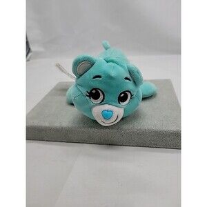 Care Bear Cutetitos Beanie Baby Plush Teal Wish Bear With Sun & Rainbow 7" 2022